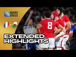 Wales see RED in Auckland 🔴 | France v Wales | Rugby World Cup 2011 | Extended Highlights