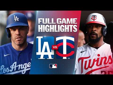 DODGERS vs. TWINS Full Game Highlights (6/23/26) | MLB Highlights