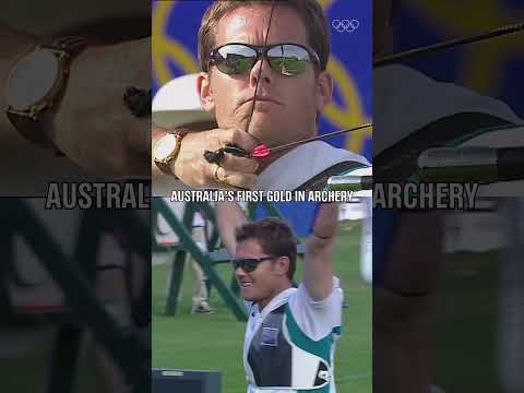 25 years ago, Simon Fairweather won Australia's first-ever Olympic gold in #Archery at #Sydney2000🥇