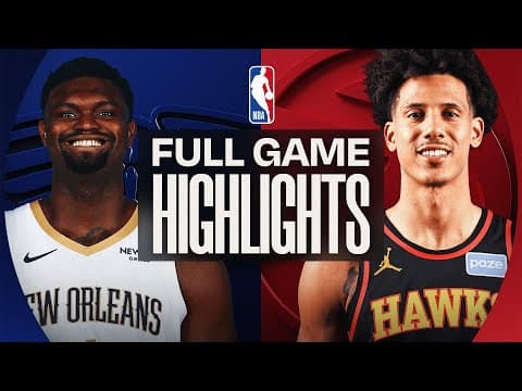 PELICANS at HAWKS | FULL GAME HIGHLIGHTS | January 7, 2026