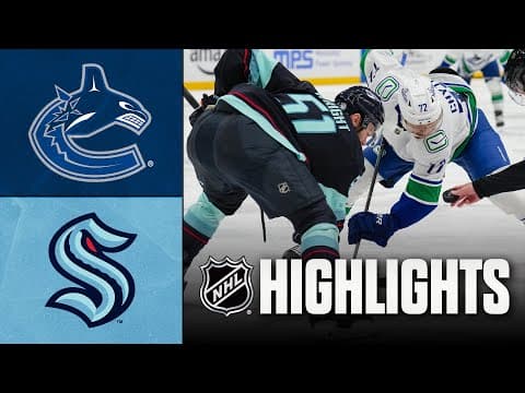 NHL Preseason Highlights | Canucks vs. Kraken | September 21, 2025