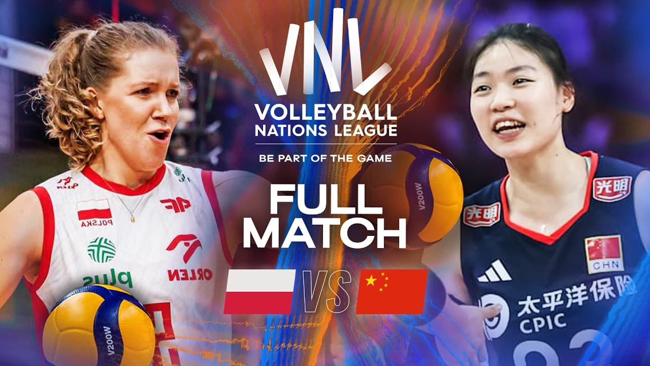 Poland 🇵🇱 vs. China 🇨🇳 - Quarter Final | VNL 2025 - Full Match