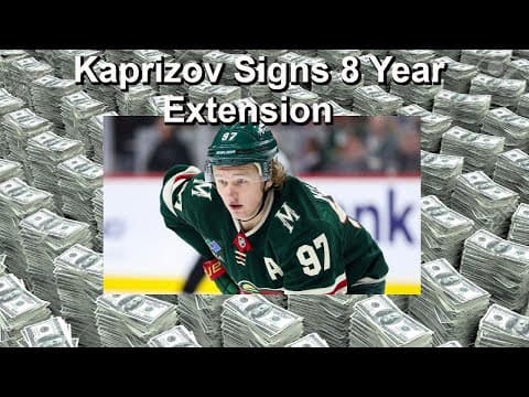 Kaprizov Signs Record Setting Contract, Canes Release Labanc, Pacioretty Likely Retiring