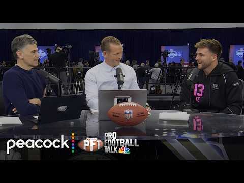 Ohio State's Max Klare: Arvell Reese will 'come down and smack you' | Pro Football Talk | NFL on NBC