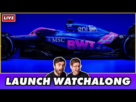 2026 Alpine F1 Car Launch - Live Watchalong