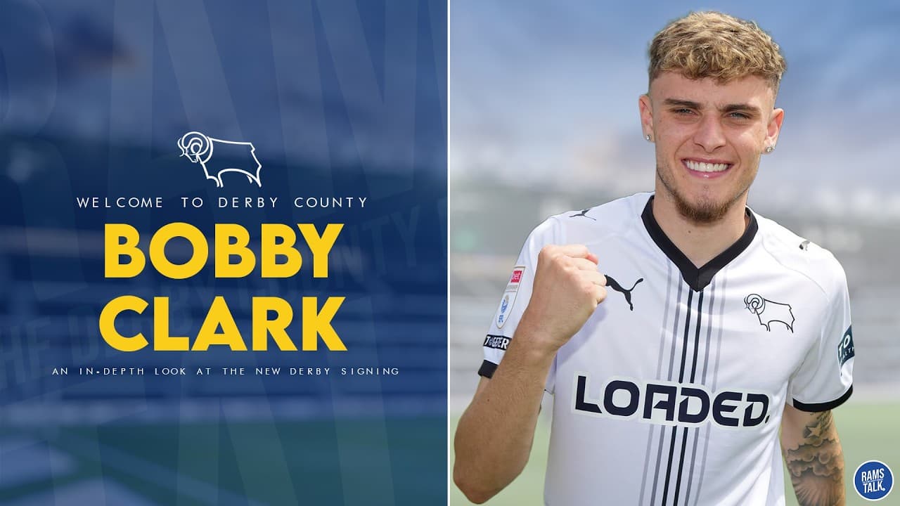 Bobby Clark - Welcome To Derby County Permanently!