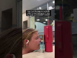 The things I do for fitness 😂😂