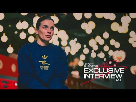 EXCLUSIVE INTERVIEW | Renée Slegers speaks on her new contract | What it means and more ❤️  | AWFC