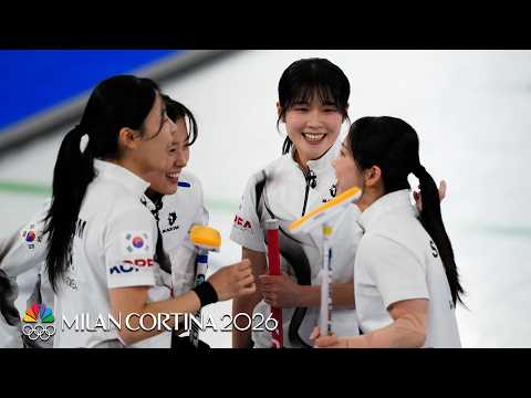 South Korea hands Sweden second straight women's curling loss | Winter Olympics 2026 | NBC Sports