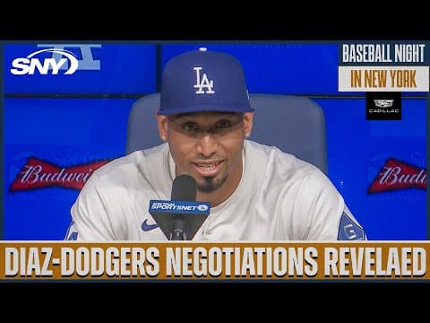 How and why Edwin Diaz became a Dodger