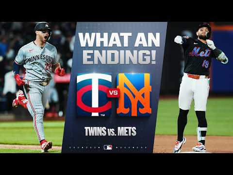 LATE-INNING DRAMA! Twins and Mets go BACK AND FORTH in the 8th & 9th! (Ft. Jeffers, Bichette, MORE!)