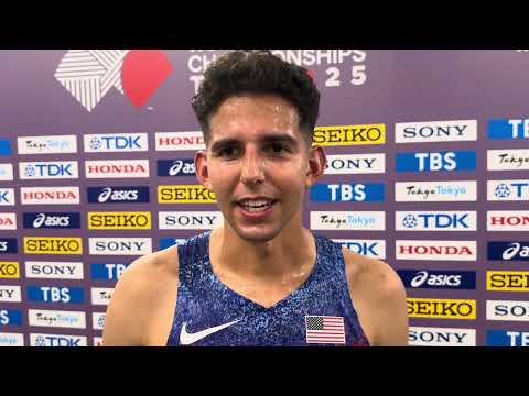 Grant Fisher after not medalling in 10,000 at World Champs