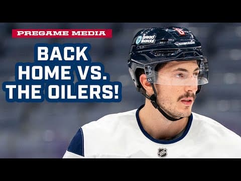 Blue Jackets Are BACK HOME to Take on the Oilers! | Pregame Media