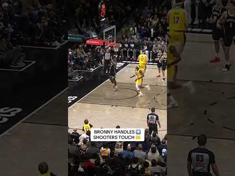 Bronny. Smooth 😮‍💨🤴