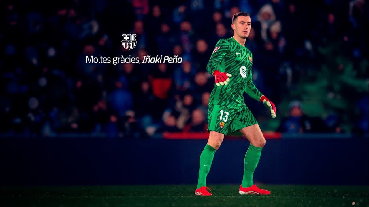 THANK YOU, IÑAKI PEÑA 💙❤️ | FC Barcelona
