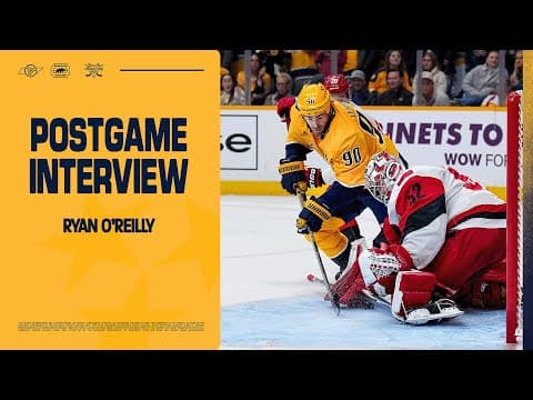 Ryan O'Reilly: Postgame Interview - Dec. 17th