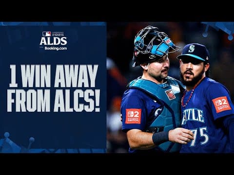 FINAL 3 OUTS: Tigers threaten late, but Mariners hold on to take 2-1 ALDS lead! 🔱