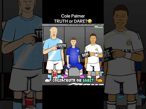 Cole Palmer - truth or dare?🤣 #football #footballshorts #funny