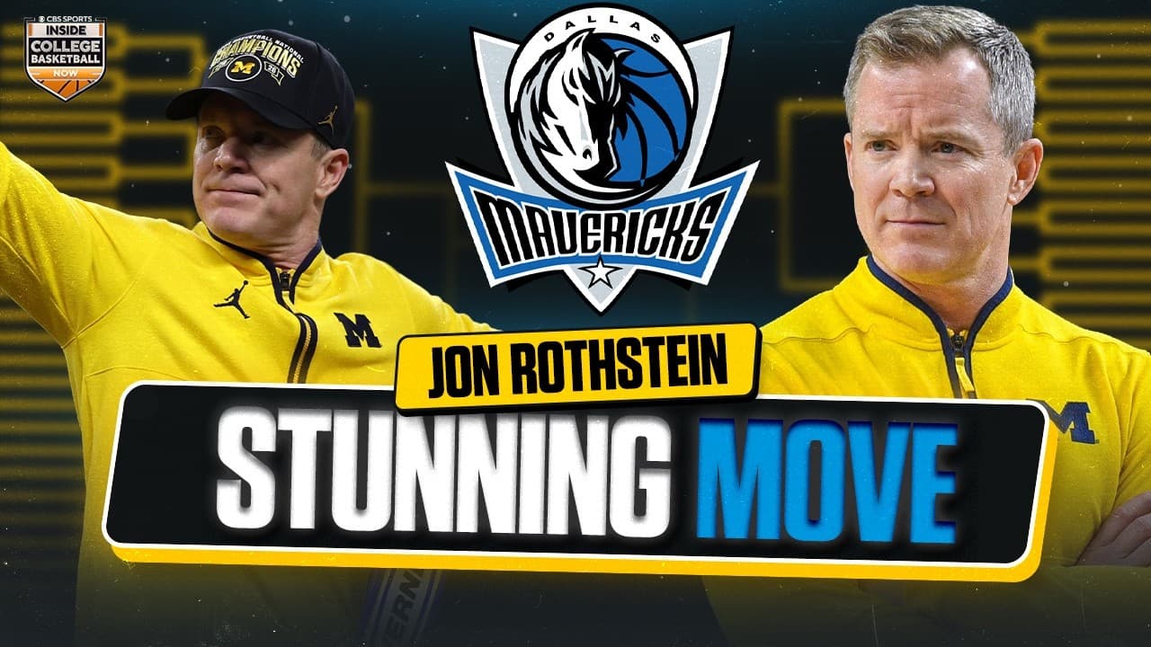 Jon Rothstein reacts to Dusty May leaving Michigan for the Mavericks