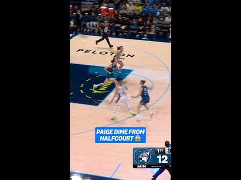 PAIGE BUECKERS HALF-COURT PASS