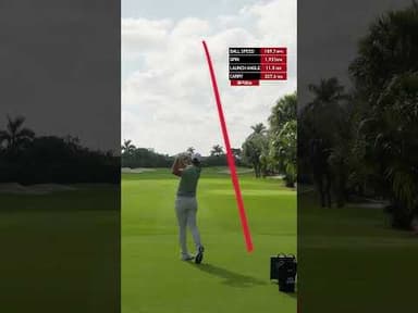 What a difference a ball can make. 👀 Rory shows Grant what both TP5 and TP5x do for him off the tee