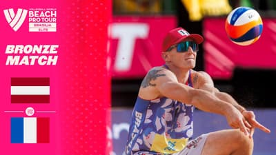 Bronze Match - Plavins/Fokerots vs. Rotar/Gauthier-Rat | Highlights | Brasilia 2026 #BeachProTour