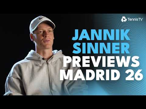 'Let's See What I Can Achieve!' 👀 Jannik Sinner Looks Ahead To Madrid | Madrid 2026