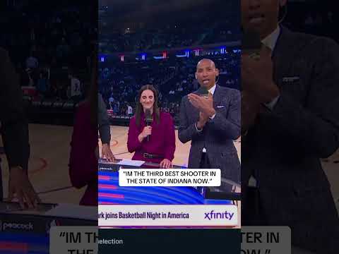 Reggie Miller passes the torch to Caitlin Clark 🔥