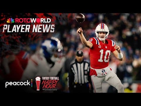 Does Drake Maye deserve to be the favorite for NFL MVP? | Fantasy Football Happy Hour | NFL on NBC