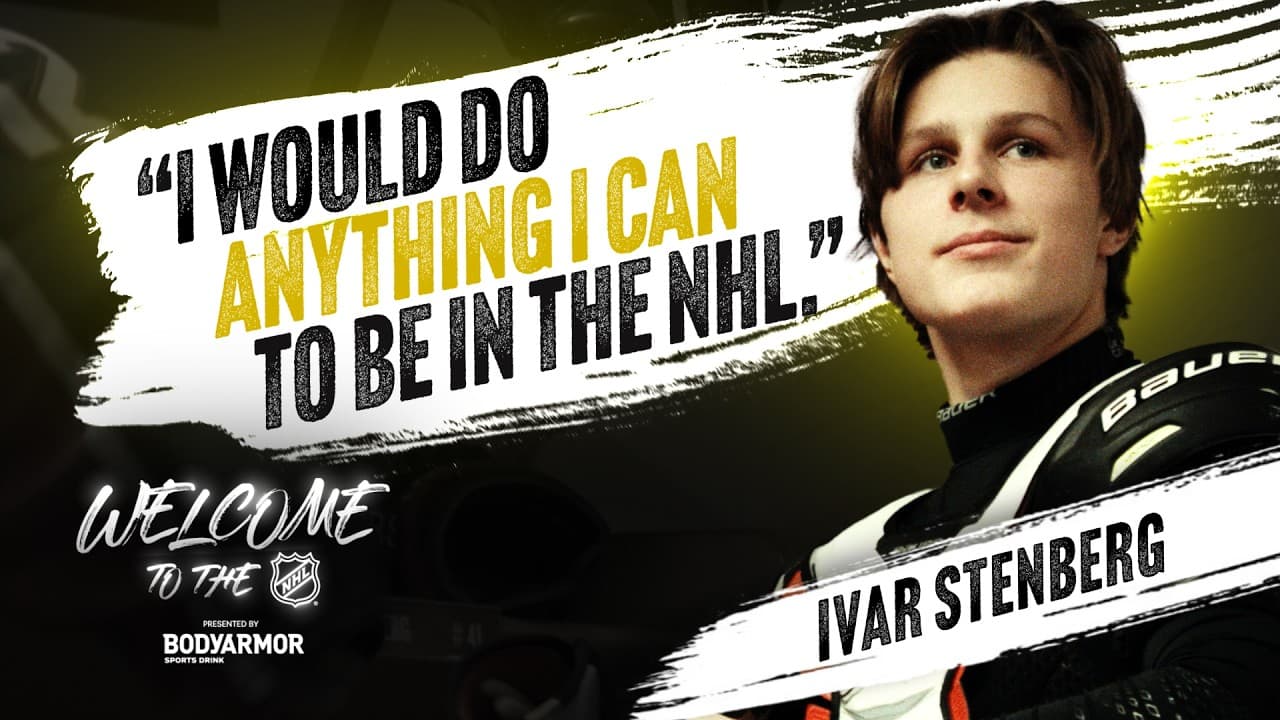 Ivar Stenberg Gives Tour, Talks Dreams Coming True | Welcome to the NHL
