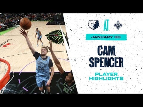 Cam Spencer Highlights vs  New Orleans Pelicans