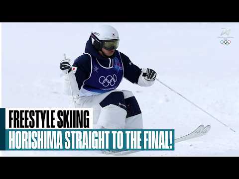 Ikuma Horishima advances to the men's moguls final