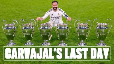 CARVAJAL'S LAST DAY AT REAL MADRID