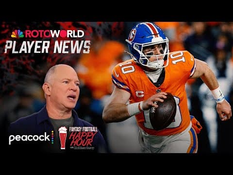 Examining Broncos' struggles on offense, fantasy impacts | Fantasy Football Happy Hour | NFL on NBC