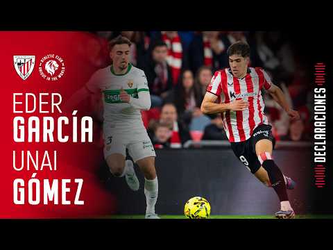 🎙 Eder García & Unai Gómez | post Athletic Club 2-1 Elche CF | J25 LaLiga EA Sports