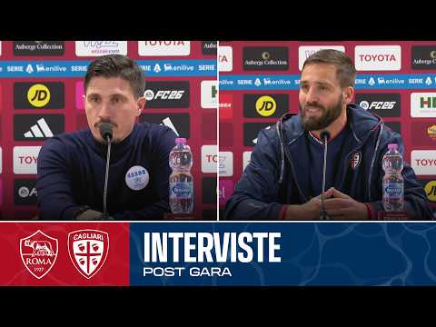 Post Gara | Pisacane e Pavoletti dopo Roma-Cagliari | Serie A Enilive