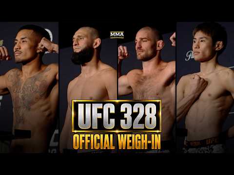 Full UFC 328 Official Weigh-Ins | Chiamev vs. Strickland | MMA Fighting