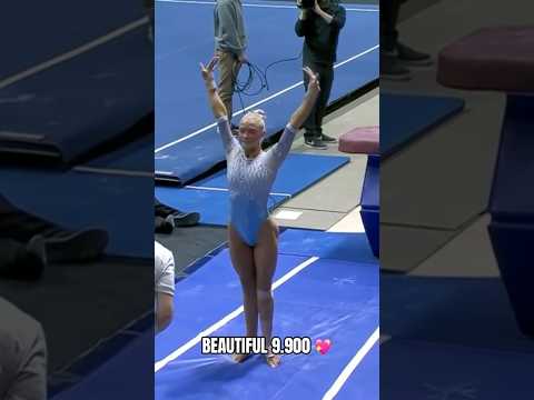 JoJo’s SIXTH 9.900 or higher on vault this season! #unctarheels #gymnast #goheels #sports #vault