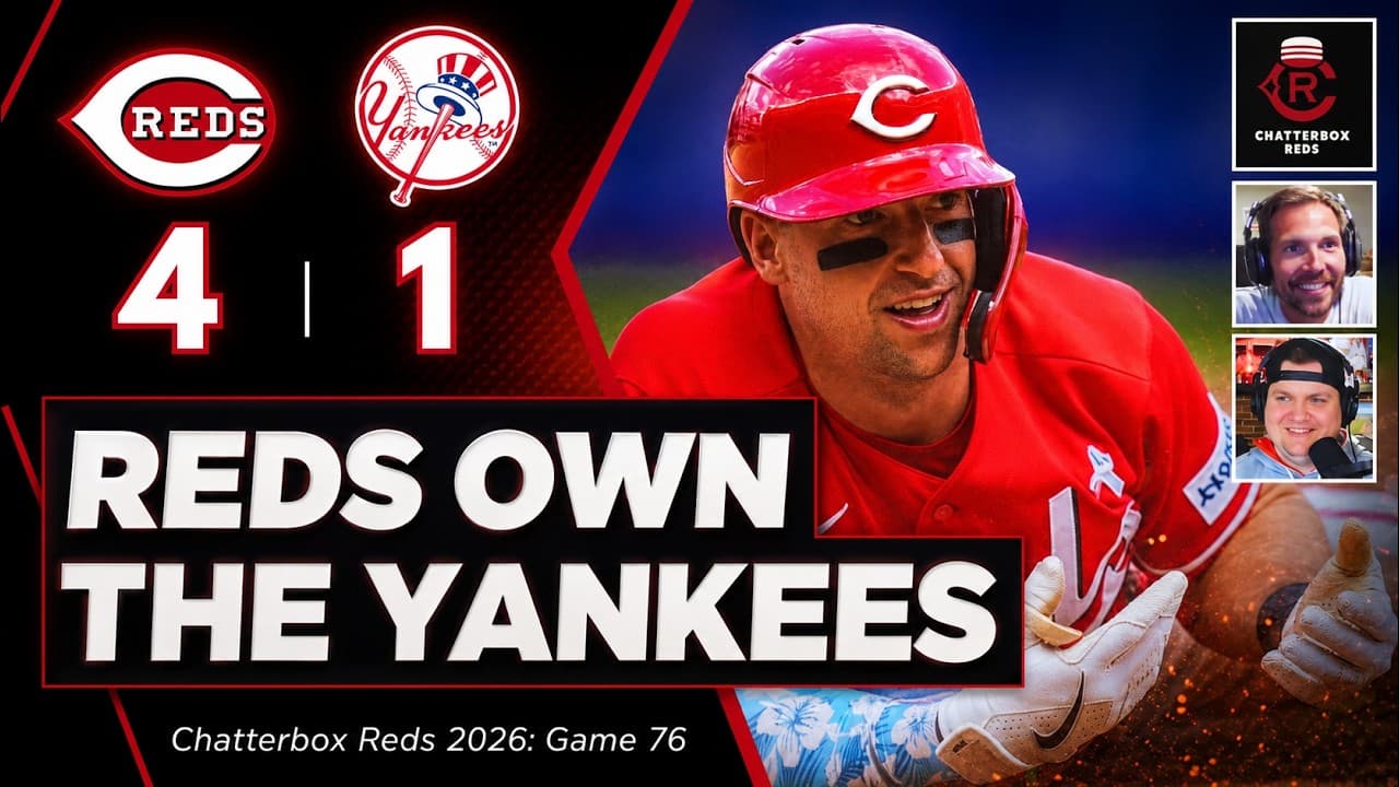 Chatterbox Reds Sunday Night: Chase Burns SHOVES! Cincinnati Reds BEAT New York Yankees Highlights