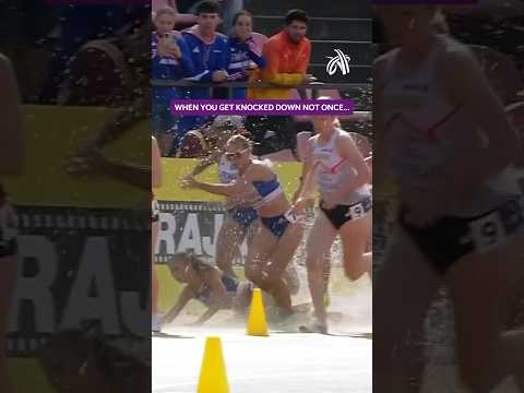 Knocked down once. Knocked down twice. And still Zoe Bourhis qualifies 🇫🇷🎉 #Tampere2025