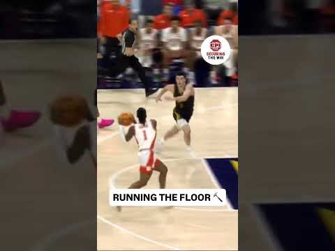 RJ Godfrey with the exclamation in the W over Notre Dame‼️#clemsontigers #accbasketball #cbb