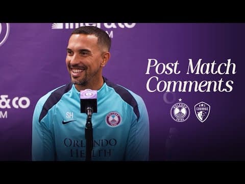 Seb Hines | 2026 Post-Game Comments | Orlando Pride vs North Carolina Courage
