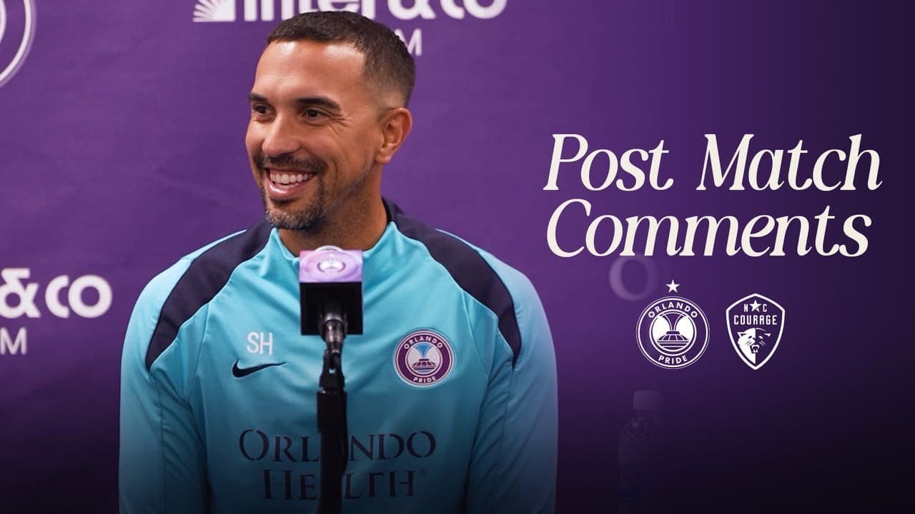 Seb Hines | 2026 Post-Game Comments | Orlando Pride vs North Carolina Courage