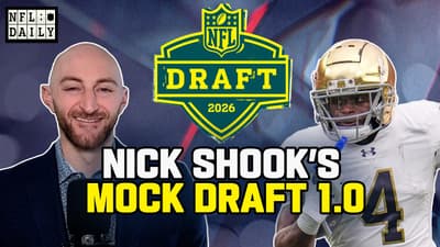 Mock Draft: Jeremiyah Love at No. 3? Caleb Downs Goes Early and WRs Fall | NFL Daily