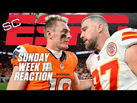 Week 11 Reaction 🏈 Broncos top Chiefs, Sanders talks debut & more | SportsCenter