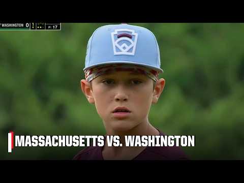 KEY WIN 🔑 Massachusetts vs. Washington | Full Game Highlights | Little League Baseball World Series