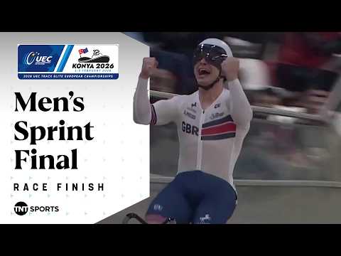 Matt Richardson beats Harrie Lavreysen to take European Sprint gold! 🤯🥇