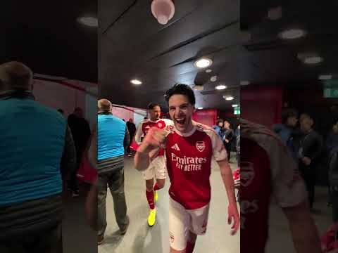 THOSE NORTH LONDON DERBY TUNNEL CAM SCENES 🤩