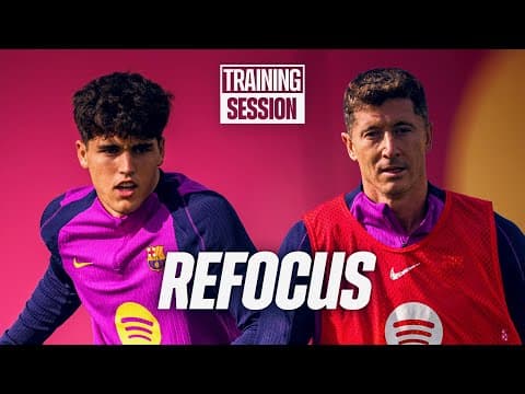 SHARP RONDO & QUALITY GOALS | FC Barcelona Training Session 🔵🔴