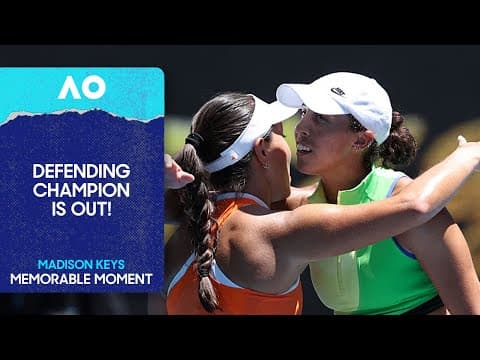 Madison Keys Is Out! | Match Point | Australian Open 2026